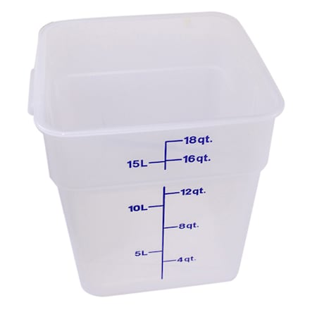 Allpoints Container Translucent 18 Qt 178805